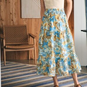 Faherty Ivy Skirt Size Small